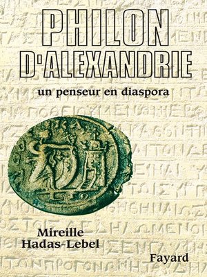 cover image of Philon d'Alexandrie